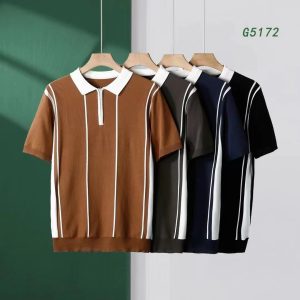 Men's short sleeves sweater