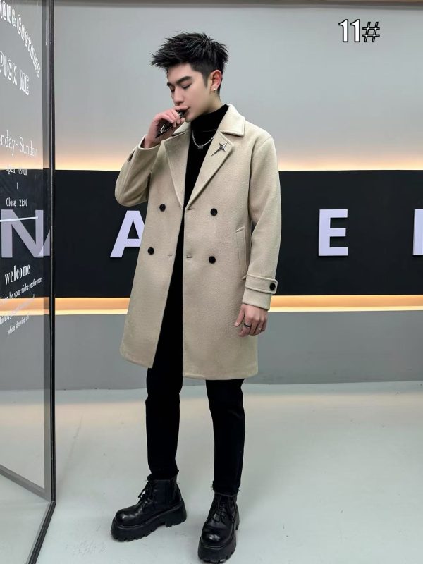 men's fashion winter overcoat