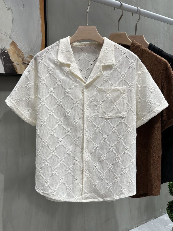 Men's summer short sleeves shirts