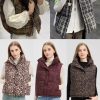 winter short vest for ladies