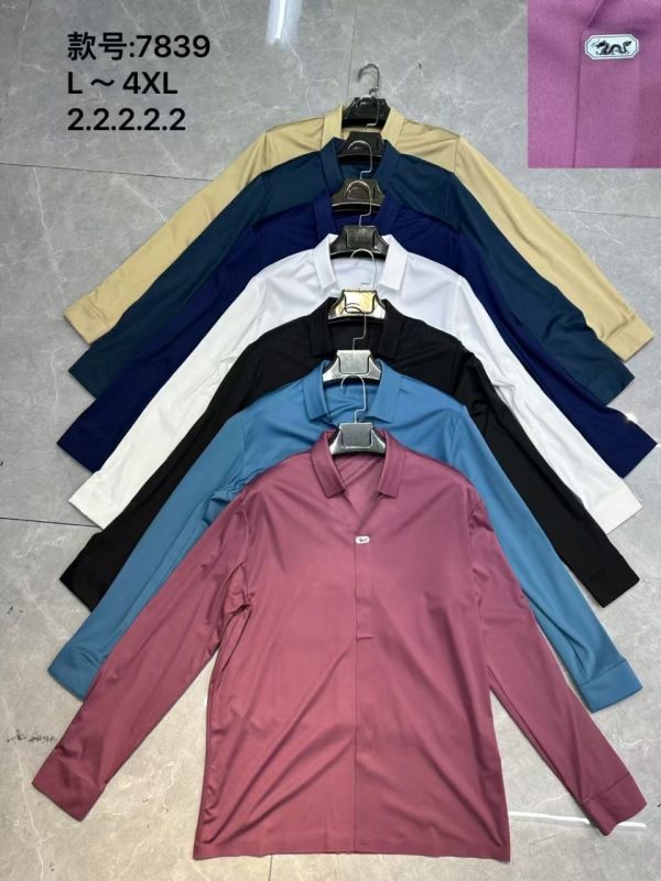 Polo long sleeves shirts for men's