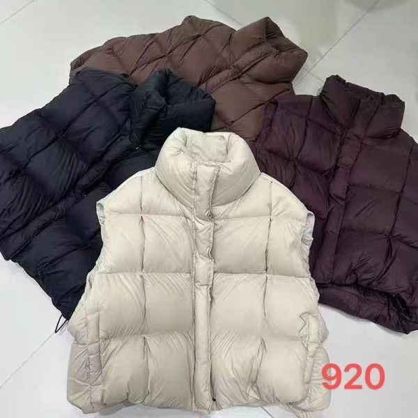winter short vest for ladies