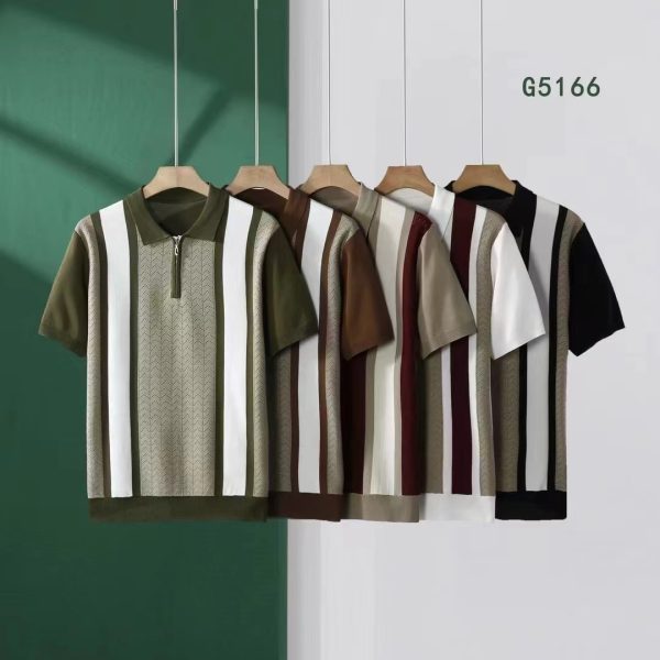 Men's short sleeves sweater