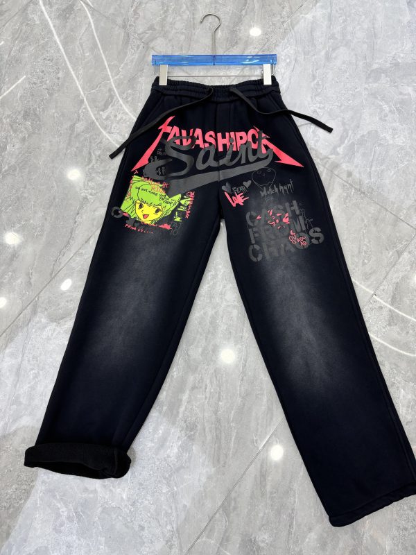 Men's inside wool very thick jogger