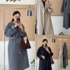 Ladies fashion overcoat