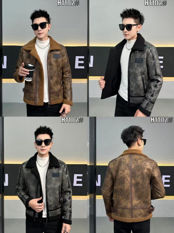 Fur and leather for fashion men