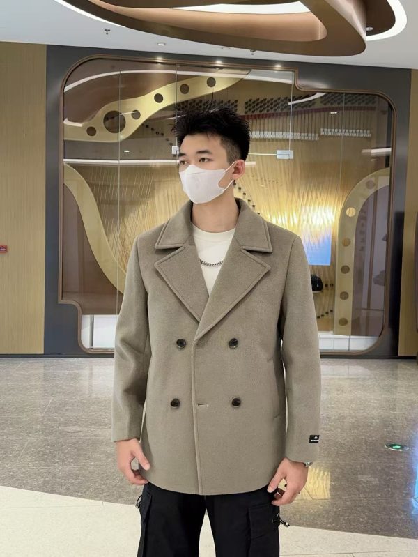 short overcoat for winter men