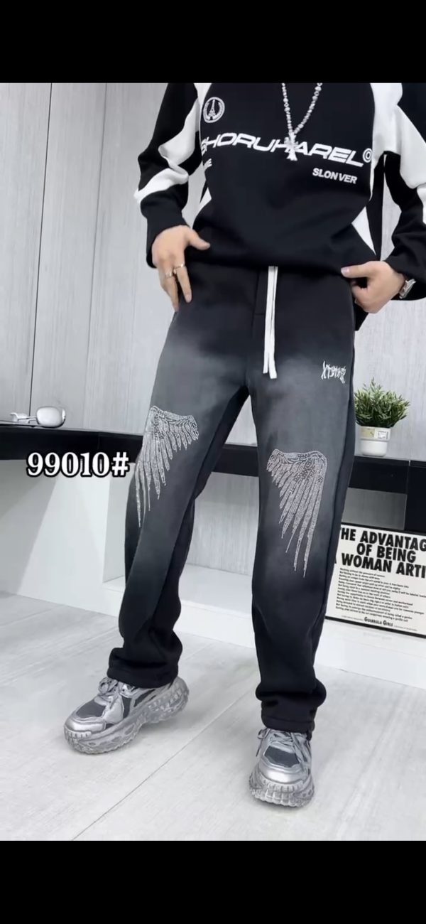 Fashion inside wool for men's joggers