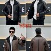 Fur and leather for fashion men