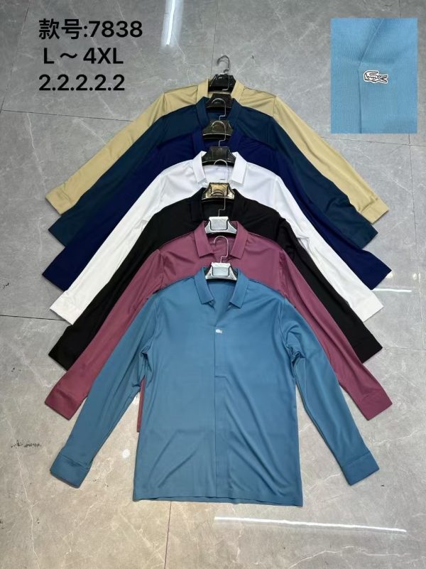 Polo long sleeves shirts for men's
