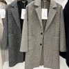 Men's fashion wool overcoat