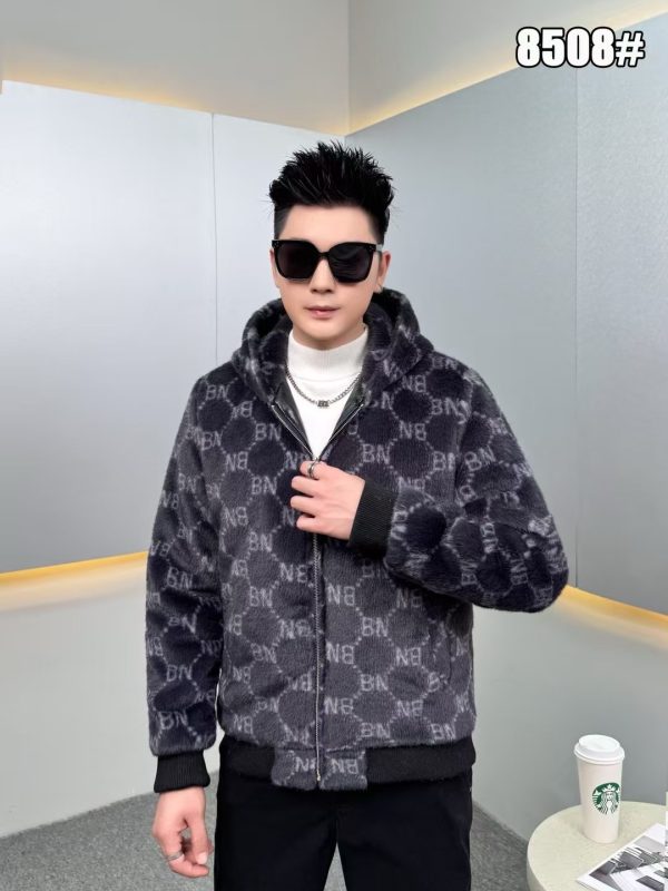 Men's Faux Mink Jacket