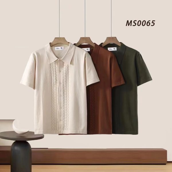 Men's short sleeves sweater