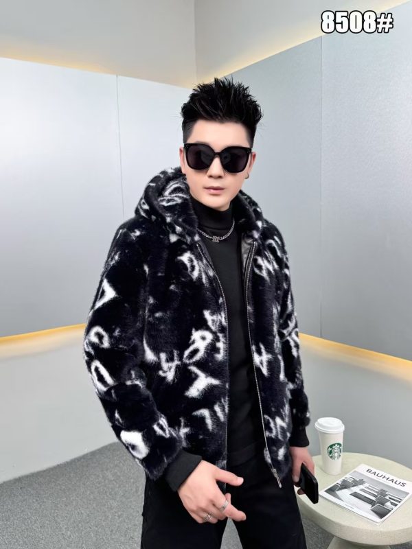 Men's Faux Mink Jacket