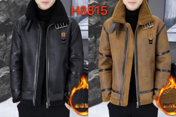 Fur and leather for fashion men