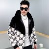 Men's Faux Mink Jacket