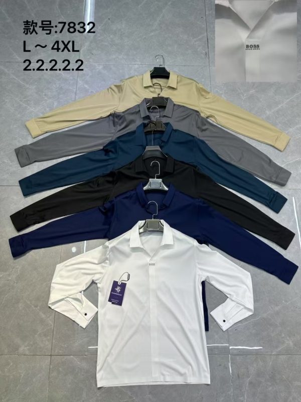 Polo long sleeves shirts for men's