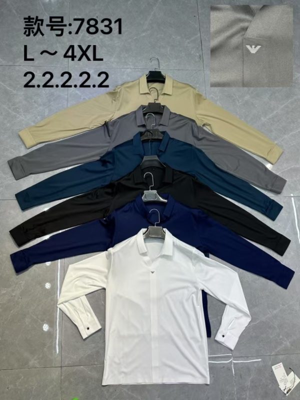 Polo long sleeves shirts for men's