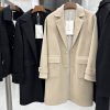 Men's fashion wool overcoat