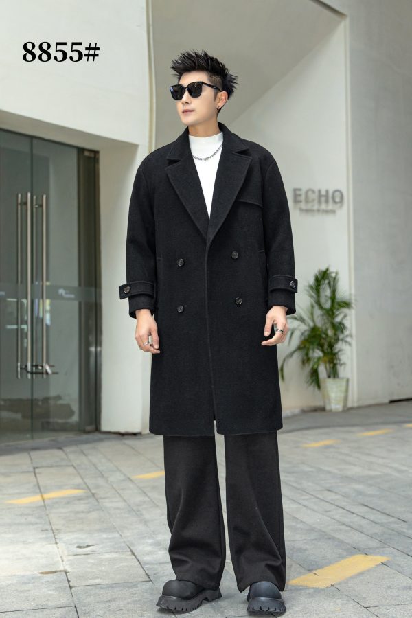 men's fashion winter overcoat