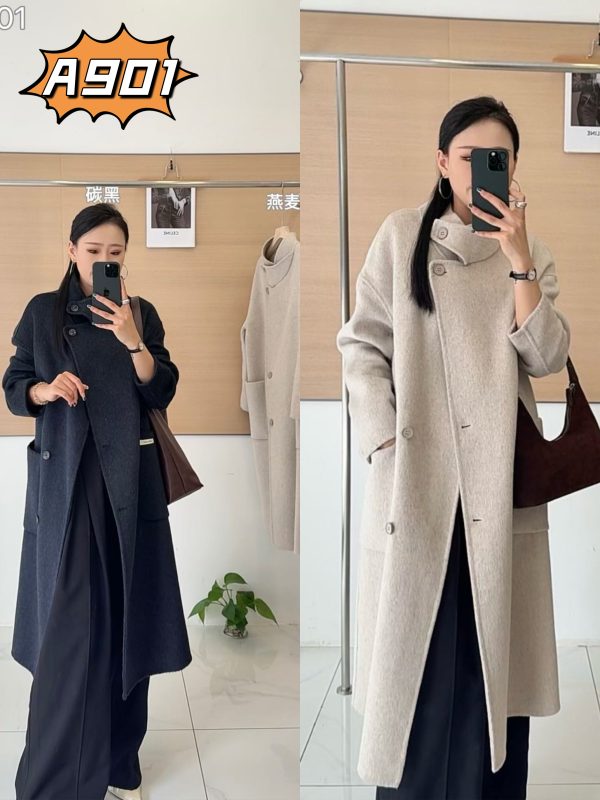Ladies fashion overcoat