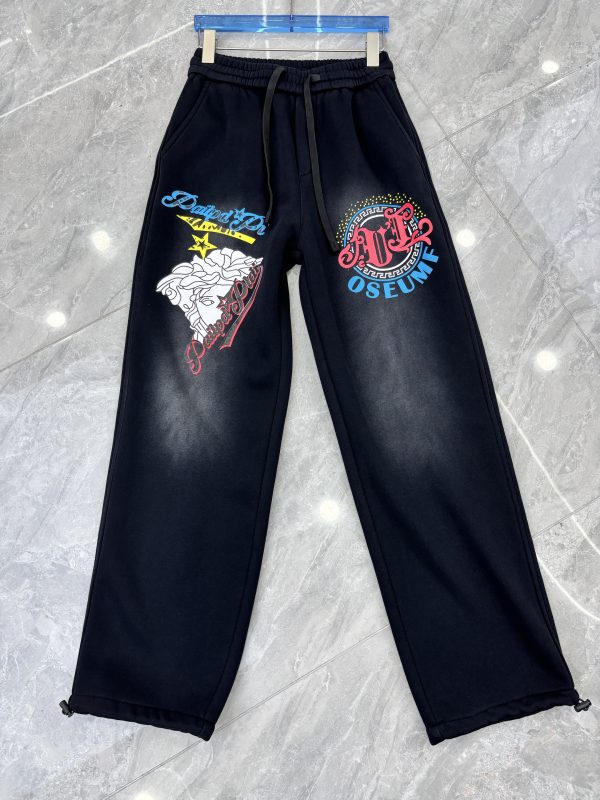 Men's inside wool very thick jogger