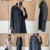 Ladies fashion overcoat