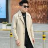 winter wool overcoat for men