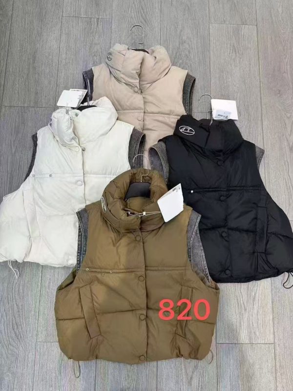 winter short vest for ladies