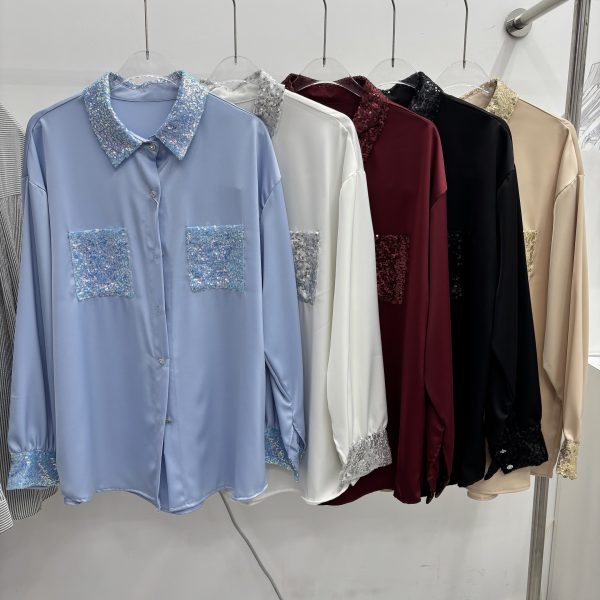 Women's long sleeves  blouse