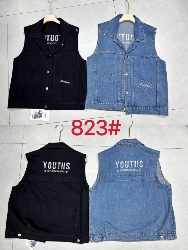 Ladies jeans vest