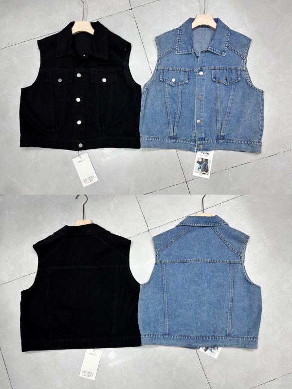 Ladies jeans vest