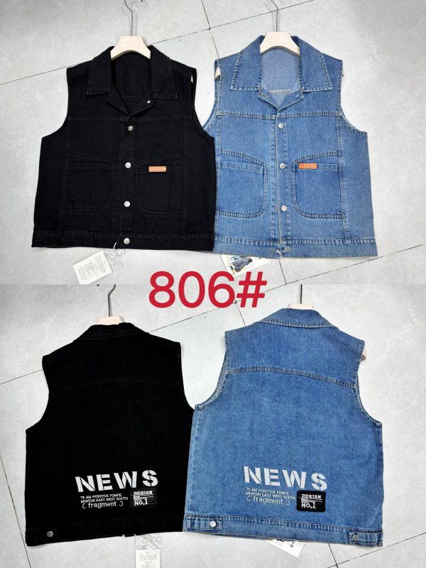 Ladies jeans vest
