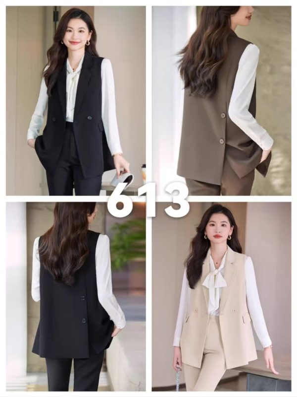 Ladies A/W blazer vest