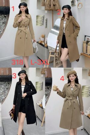 fashion windbreaker for ladies