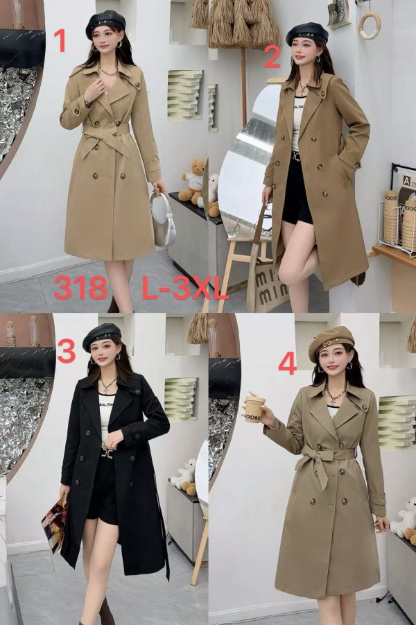 fashion windbreaker for ladies