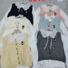 2-piece set for ladies(vest +blouse)