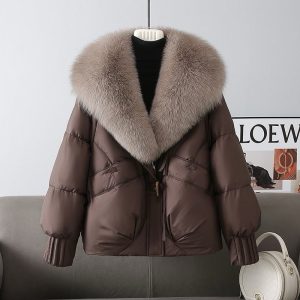 winter fur coat for ladies