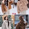winter fur coat for ladies