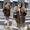 winter fur coat for ladies